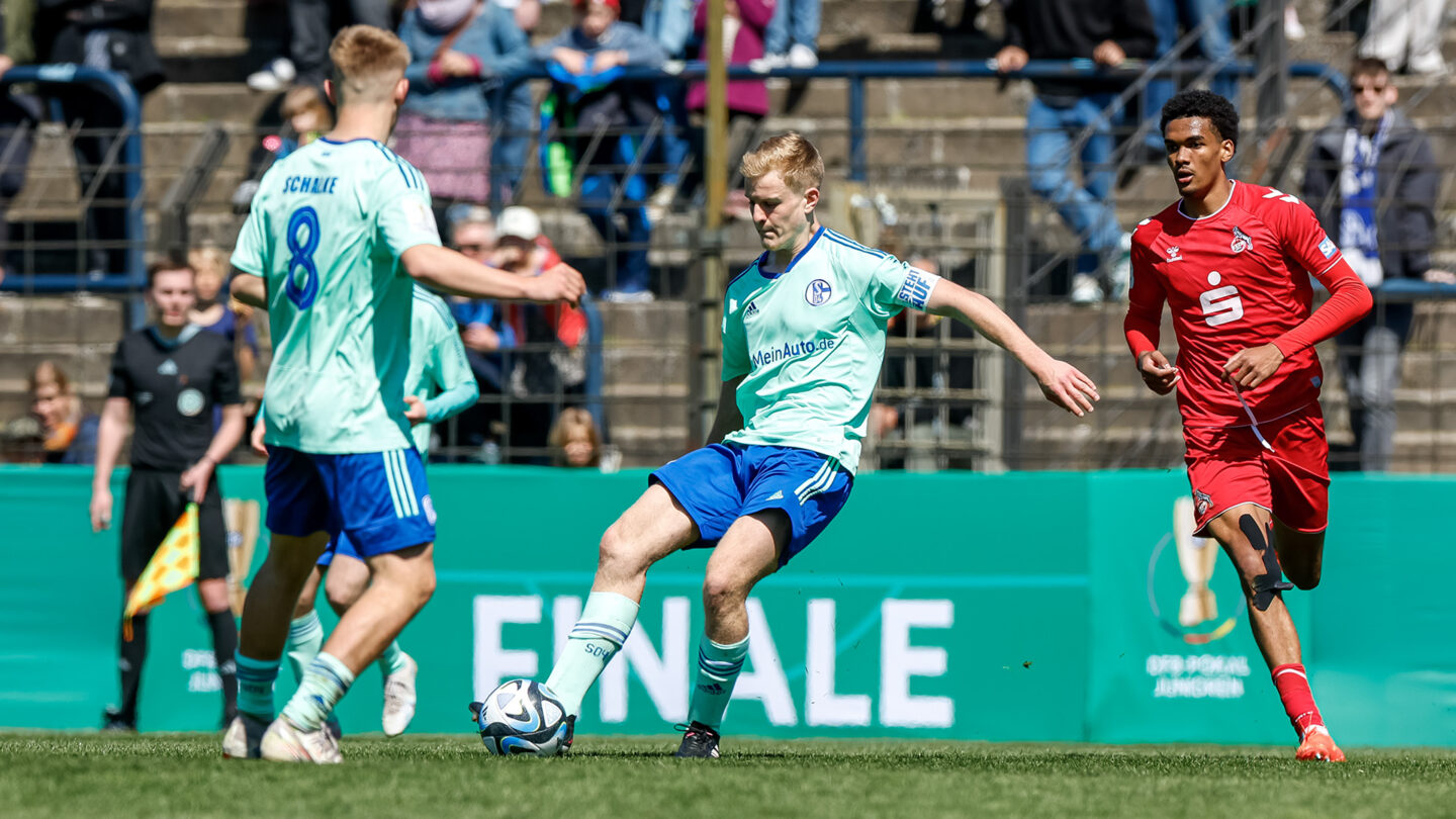 FC Schalke 04, U19, 1. FC Köln, Pokalfinale, Potsdam, 30.04.2023