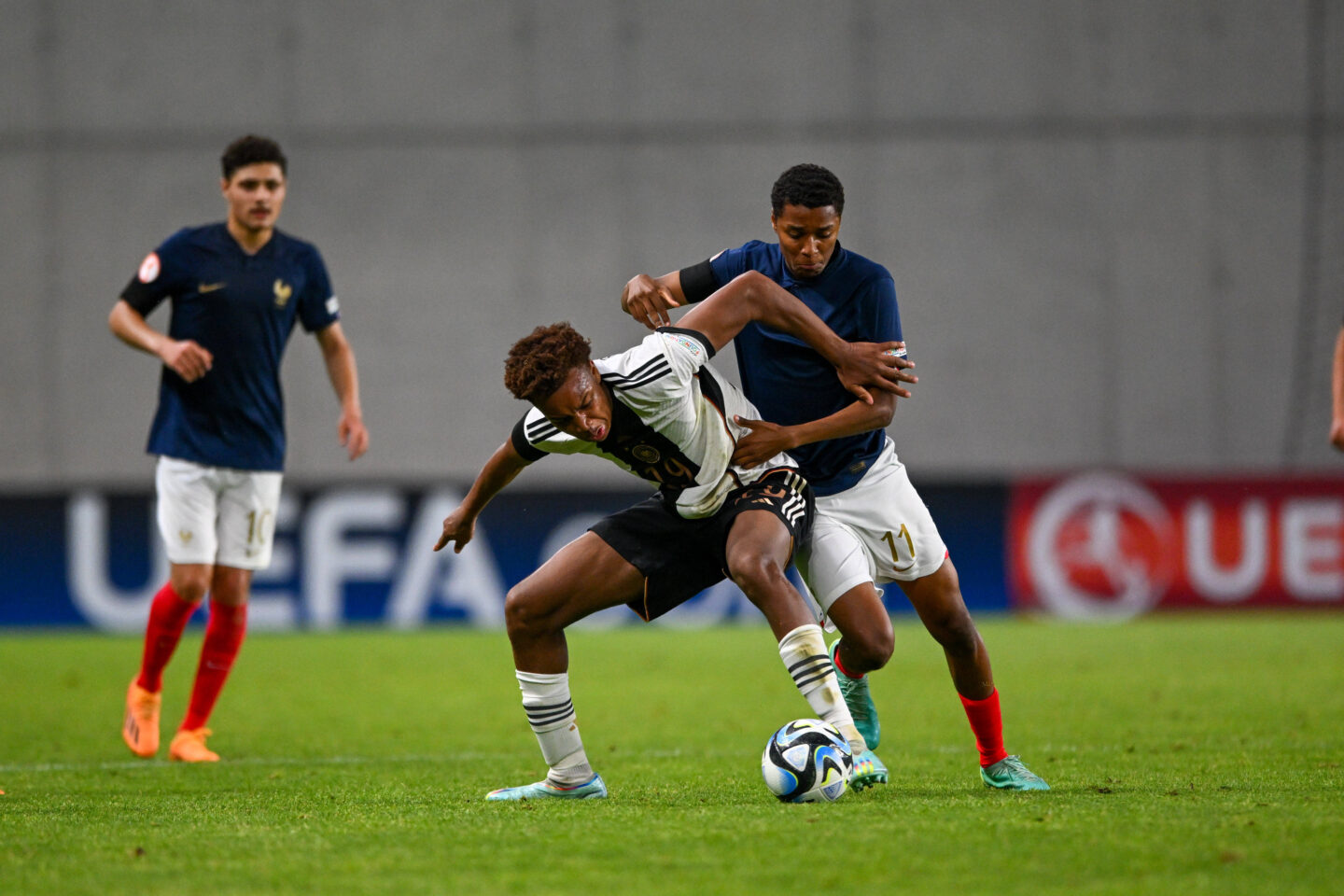Assan Ouédraogo im U17-Finale gegen Frankreich