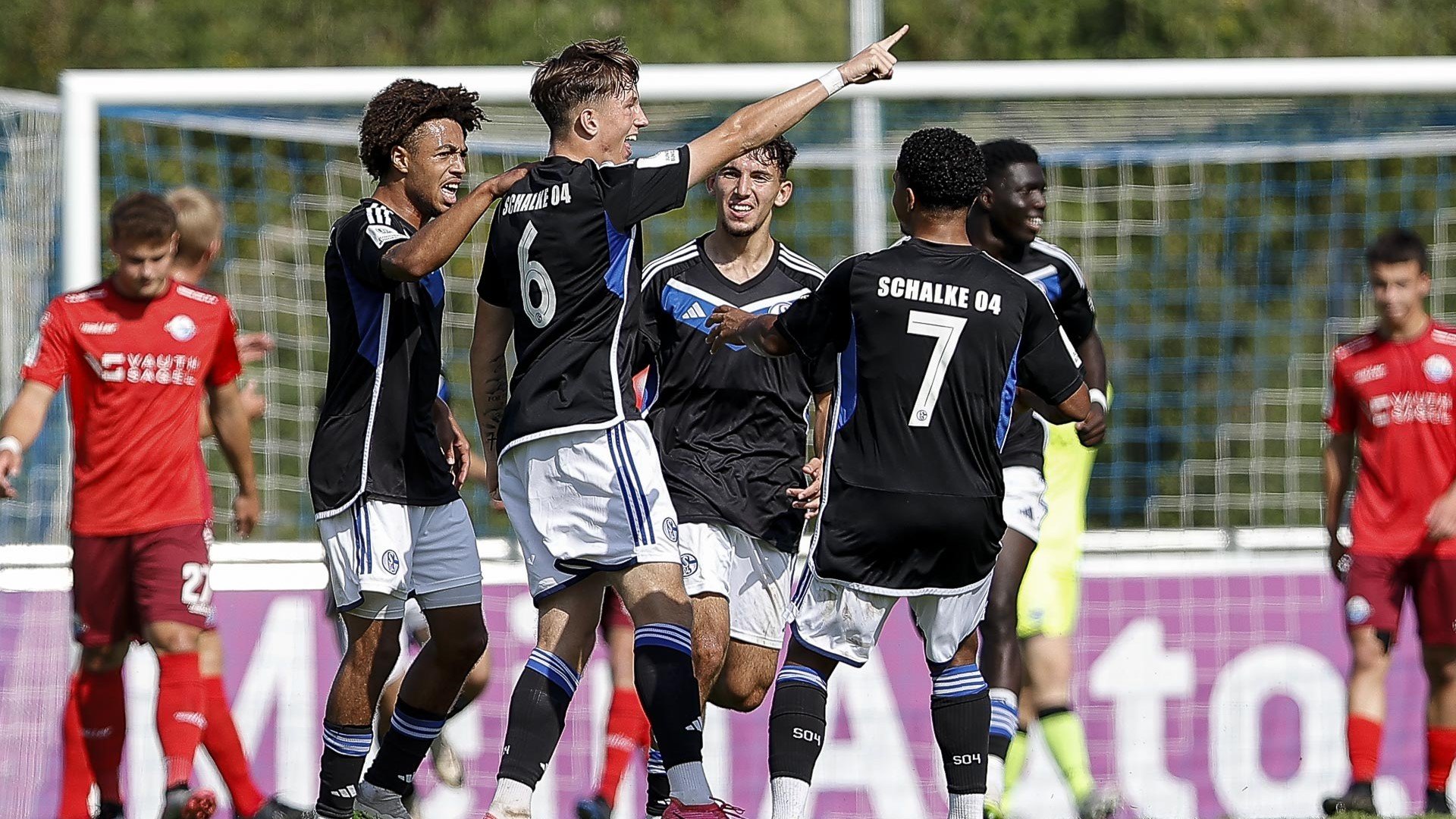 S04 U19 vs. SC Paderborn 07, 16. September 2023, Parkstadion