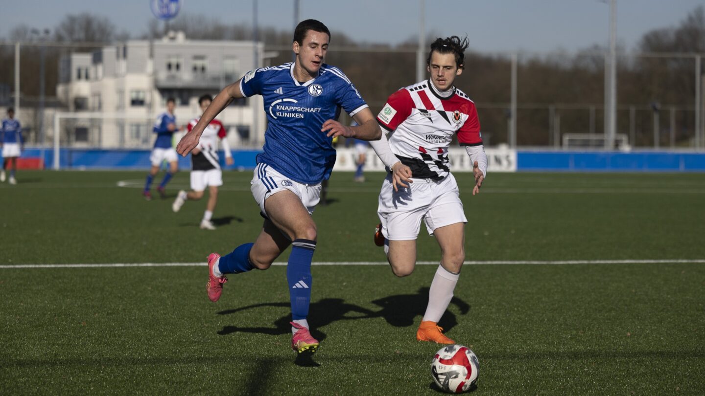 U17 vs. FC Viktoria Köln, Neuzugang Nikita Slavytskyi