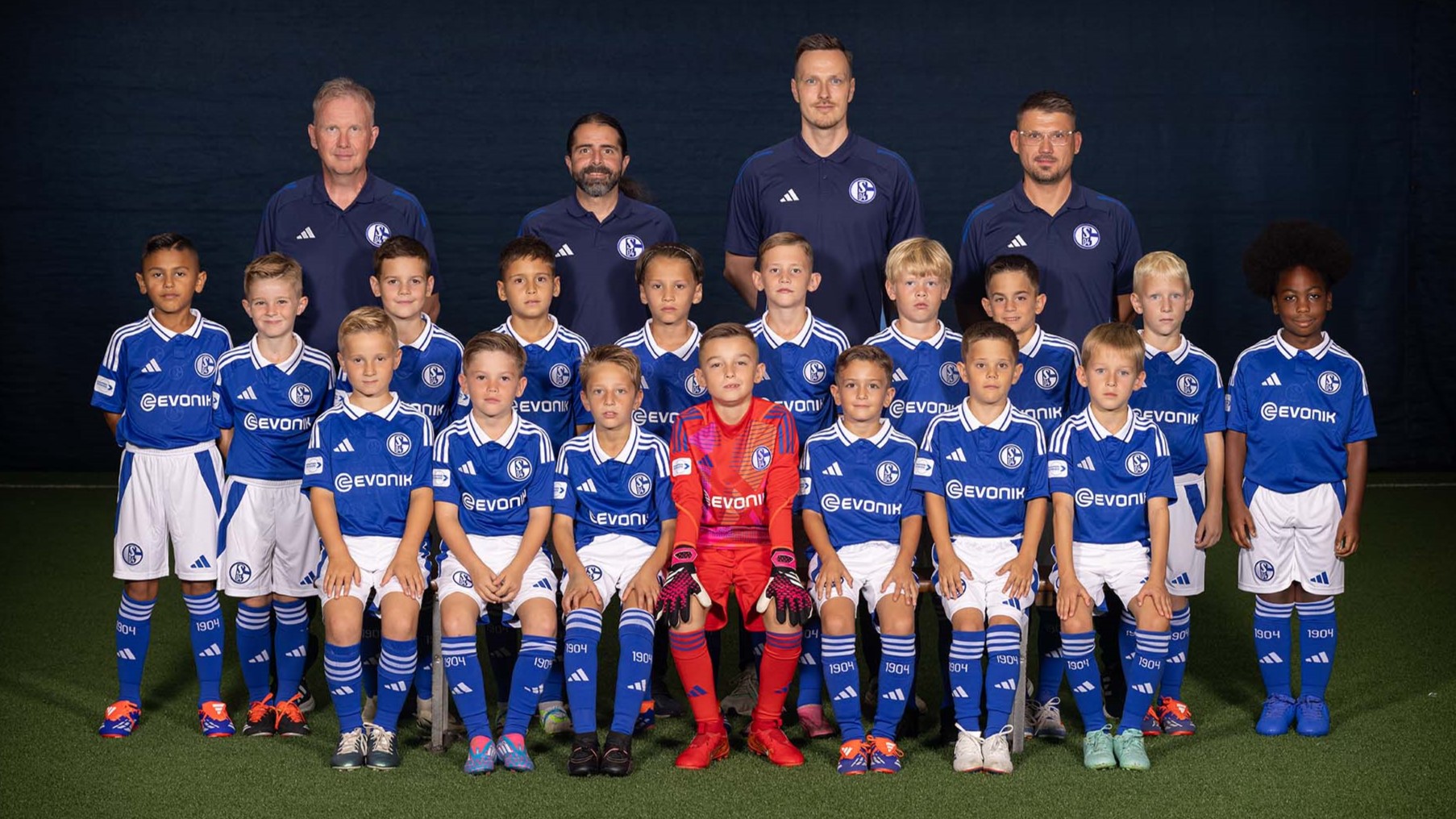 FC Schalke 04, Knappenschmiede, Mannschaftsfoto, 09.09.2024