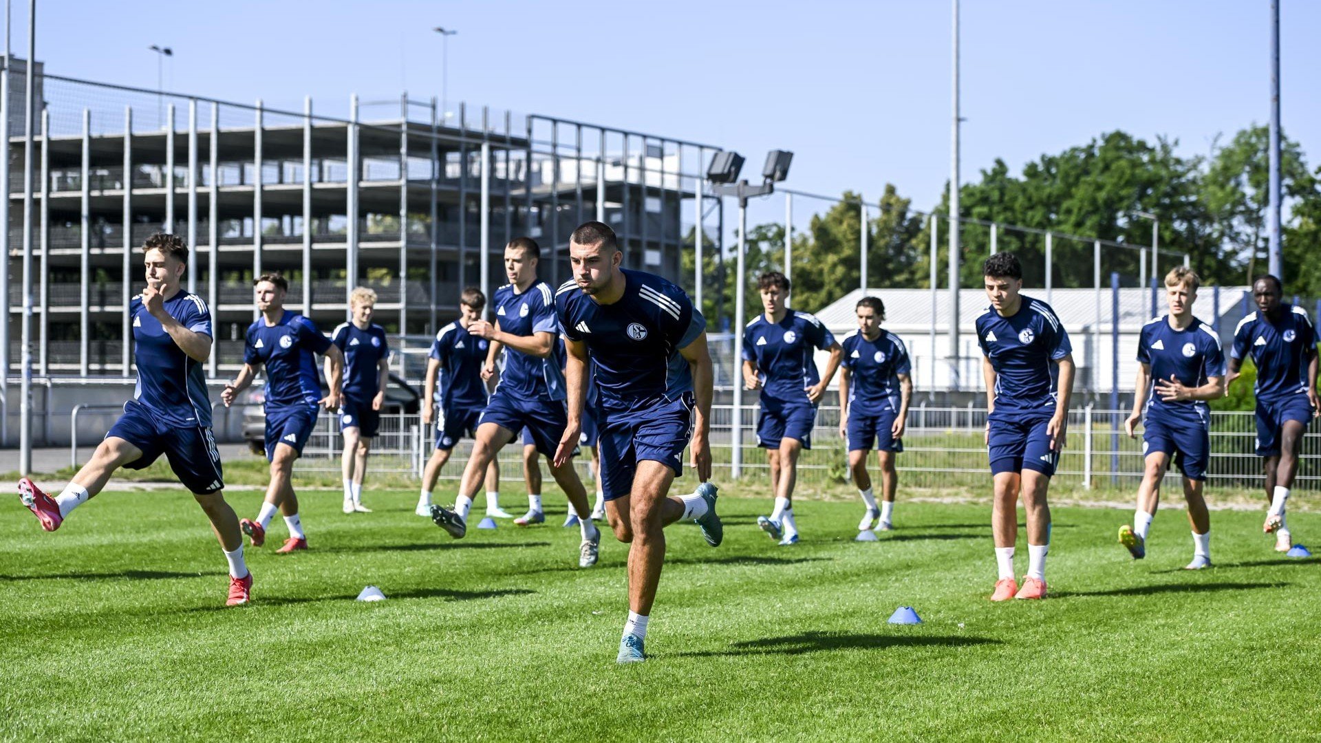 19.06.2025,  U23 Trainingsauftakt, Saison 2025/2026. Rasenplatz 04,