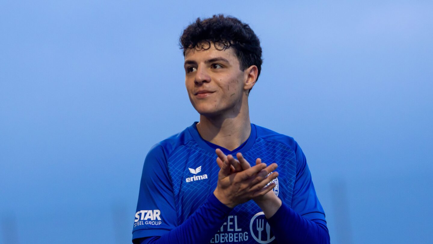 U23-Neuzugang Andri Buzolli von der SSVg Velbert