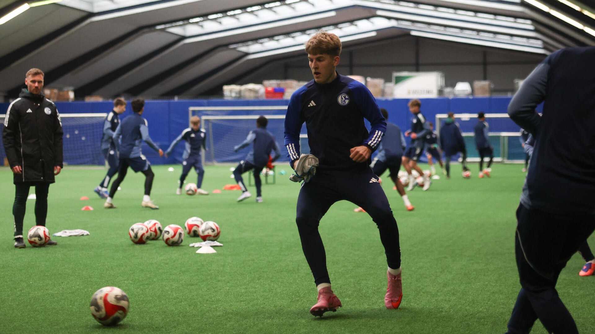 U19-Philipp Kanzok-Trainingsauftakt