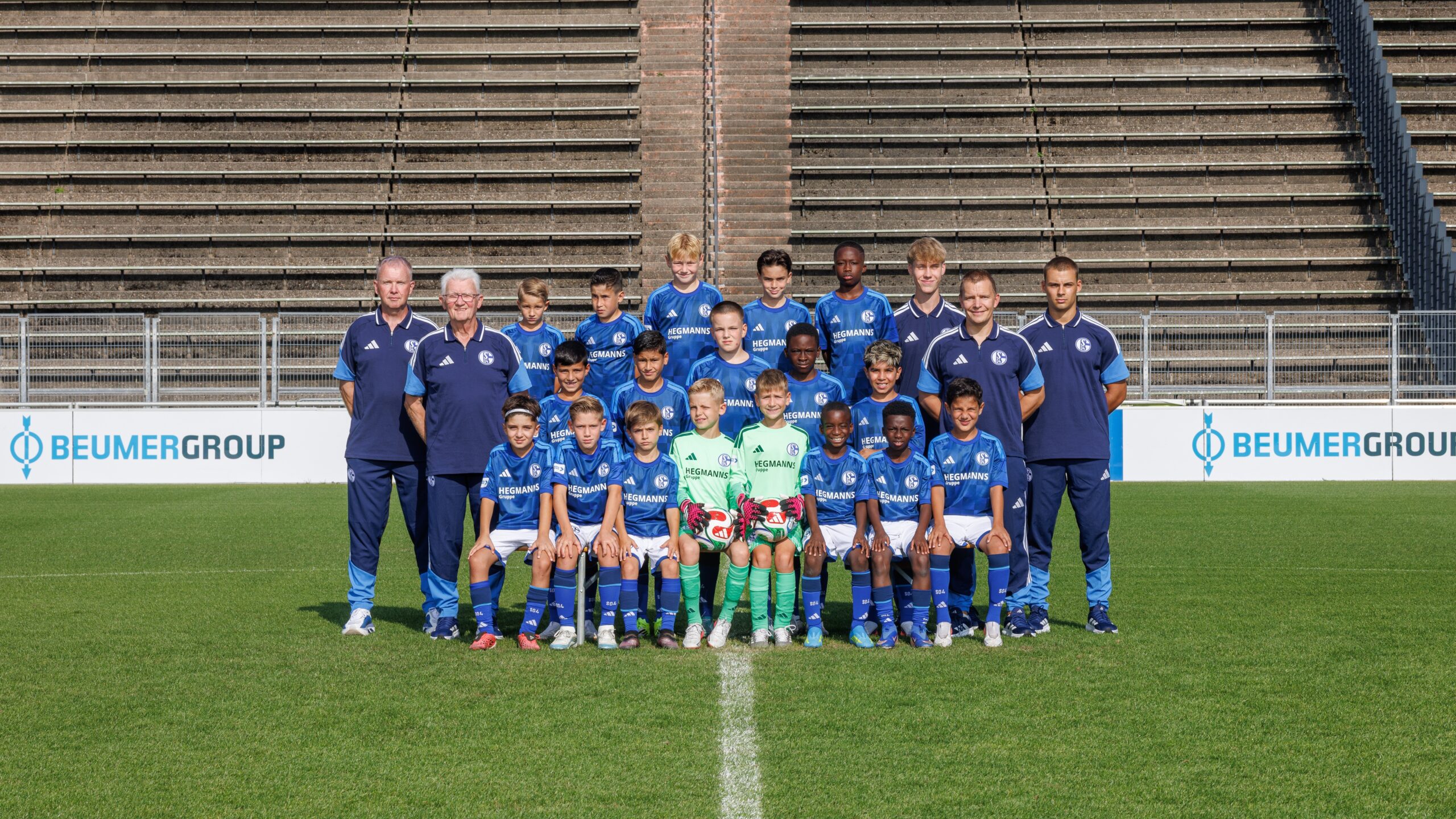 26.08..2026, Knappenschmiede, Media Day, Mannschaftsfoto, FC Schalke 04,