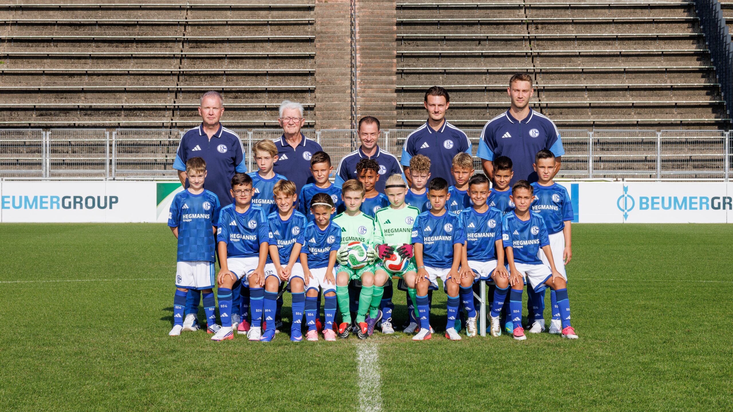 26.08..2026, Knappenschmiede, Media Day, Mannschaftsfoto, FC Schalke 04,
