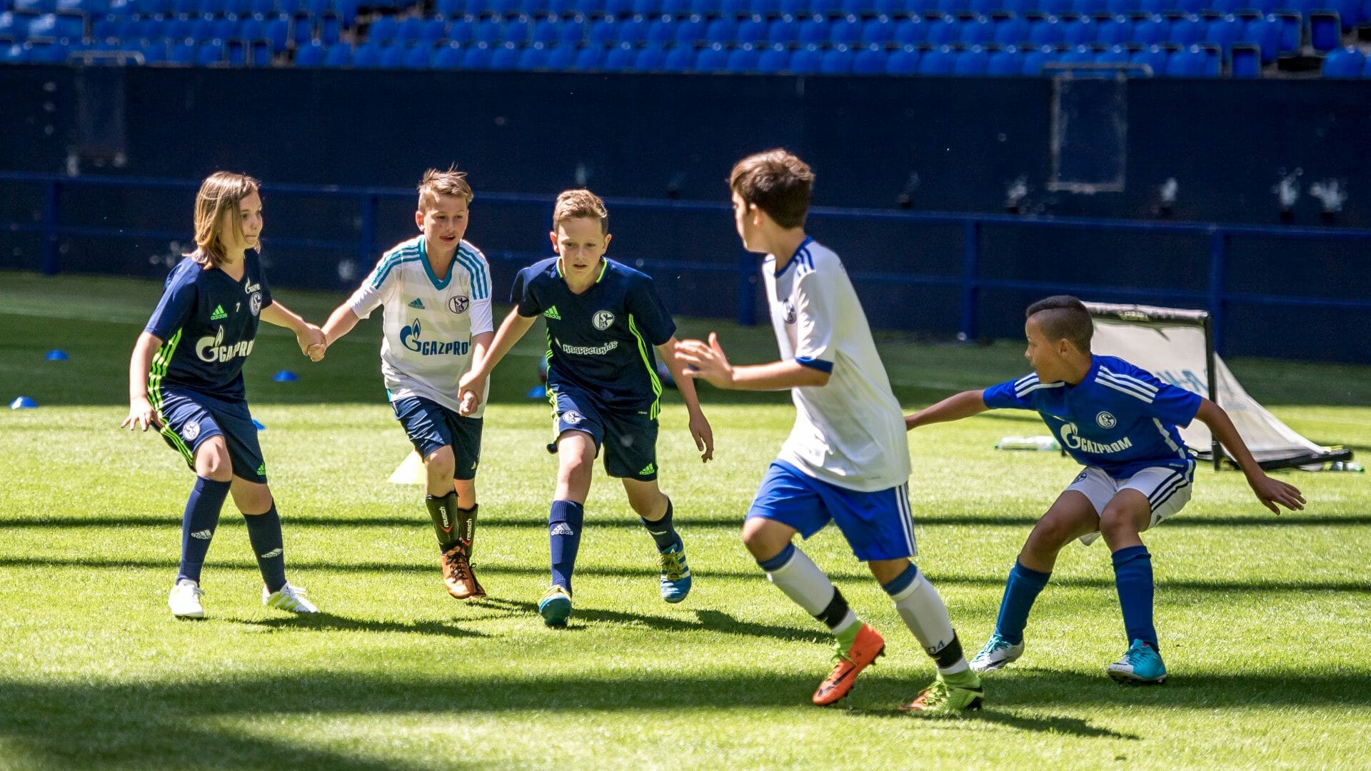 Knappenkids - Training in der Arena