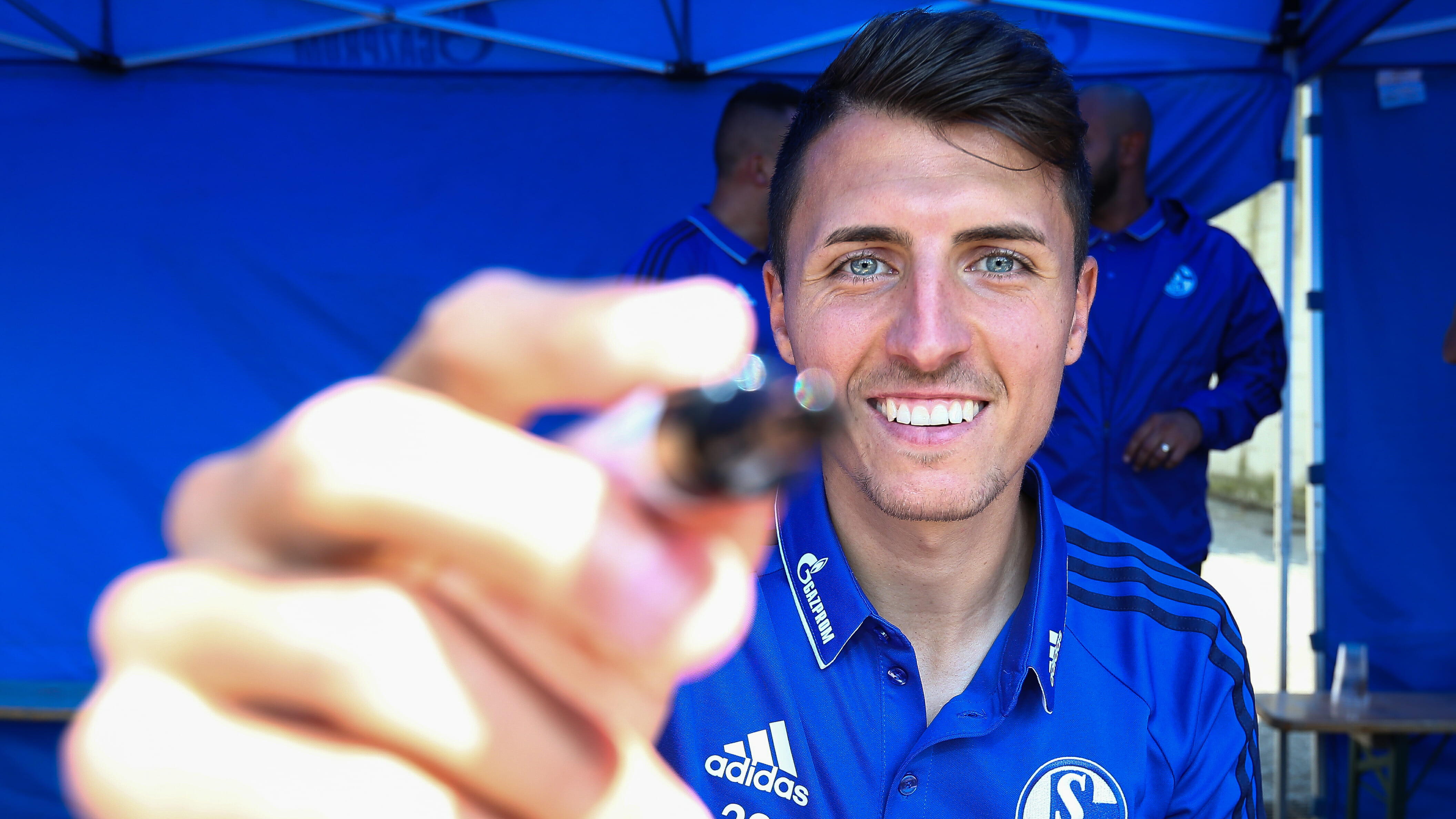 firo : 06.08.2017Fußball,  Saison 2017/2018 1. Bundesliga: Saisoneröffnung, Familientag, Schalke 04