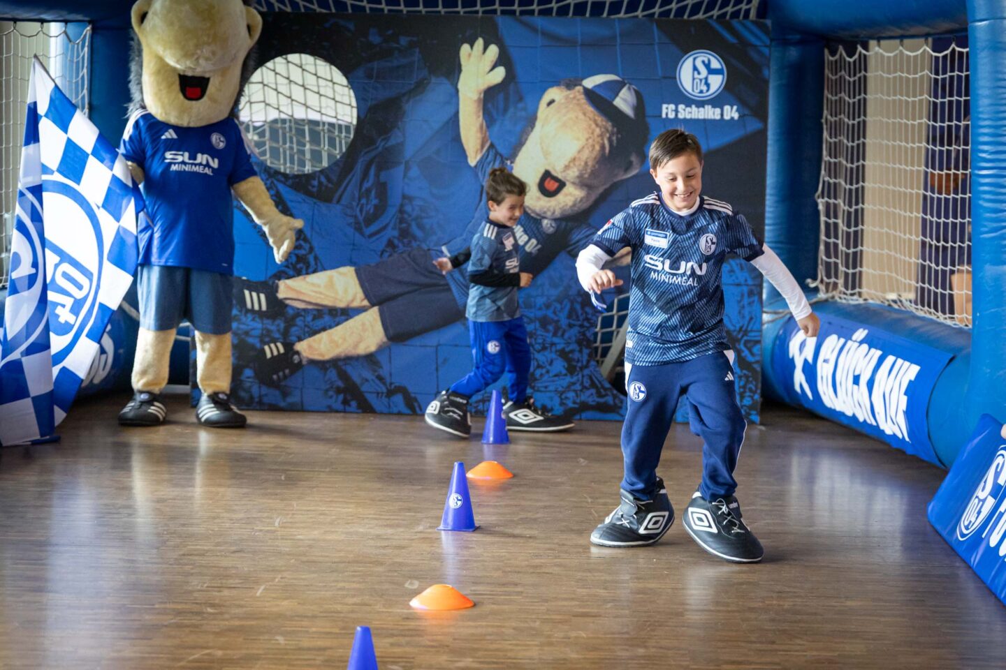 FC Schalke 04, Erwin, 30. Geburtstag, Kids-Party, Glückauf Club, Knappenkids, 04.05.2025