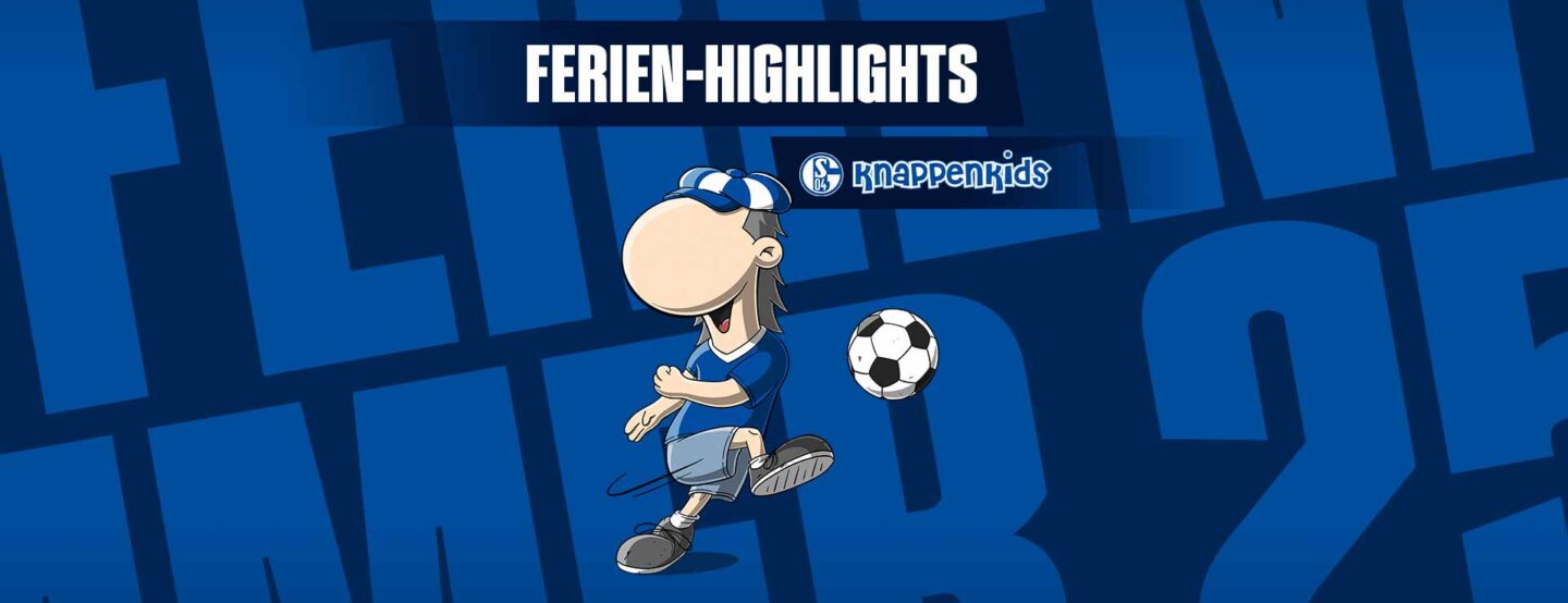 Dekorative Grafik mit der Aufschrift Ferien-Highlights